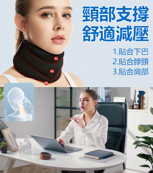 透氣可調節止鼾頸托,物理止鼾,當晚見效。頸部支撐舒適減壓 透氣可調節止鼾頸托,物理止鼾,當晚見效。頸部支撐舒適減壓